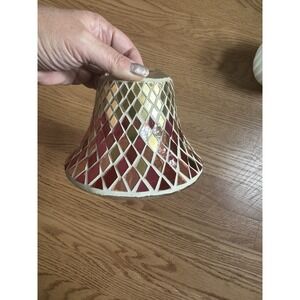 Yankee Candle Marrakesh Nights Mosaic Glass Jar Candle Shade Topper Moroccan